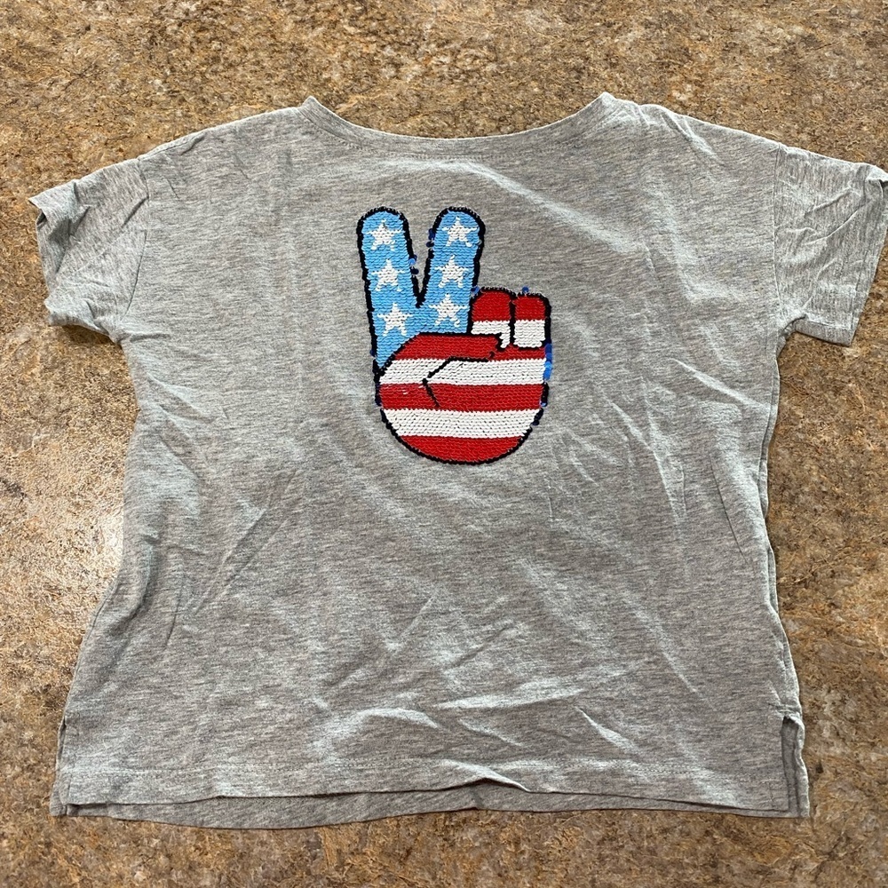 Girls Patriotic Shirt